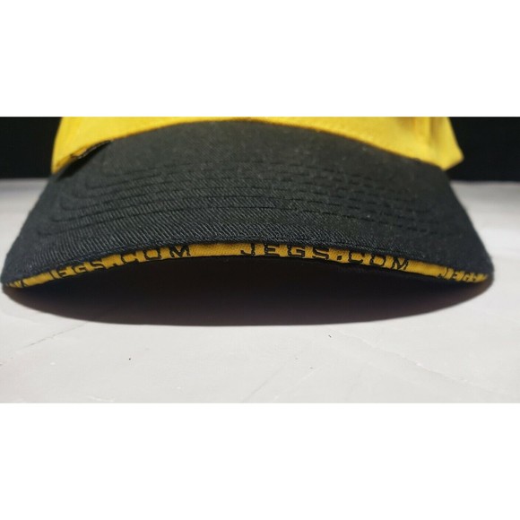 New JEGS Racing High Performance Gear Baseball Trucker Hat Cap Yellow NWT Car - Picture 3 of 5